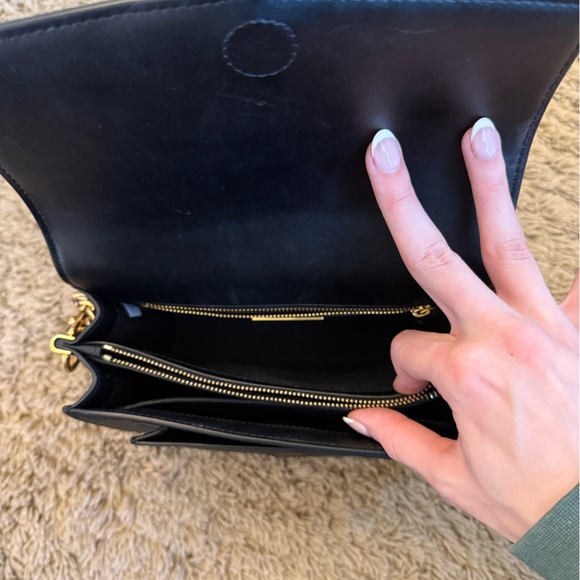 Tory Burch Black Leather Crossbody - Picture 8 of 10